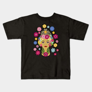 TESTA FLOWER Kids T-Shirt